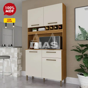 KIT 4P 1G RONIPA PINOT AMENDOA / OFF WHITE