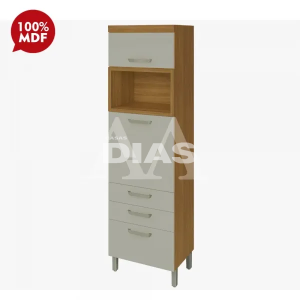 PANELEIRO NESHER P/FORNO 2P 3G PRINCESA 64CM FREIJO / OFF WHITE 500354