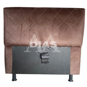 CABECEIRA DE CASAL LIFESPUMA JADE MARROM