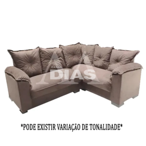 ESTOFADO LIFESPUMA LUGARES PAULINHA CANTO BEGE