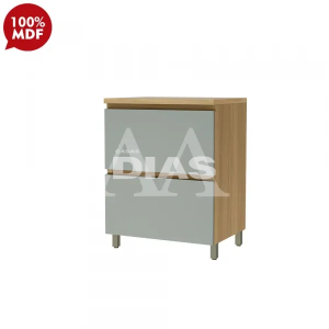 BALCAO NESHER 1P 1G RAINHA 70CM NATURE /VERDE