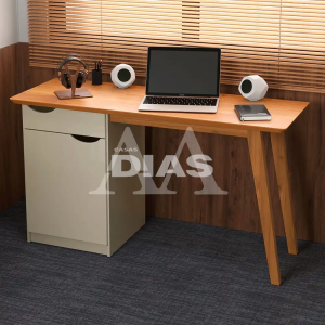 ESCRIVANINHA PATRIMAR PRISM 1G 1P OFF WHITE/CINAMOMO