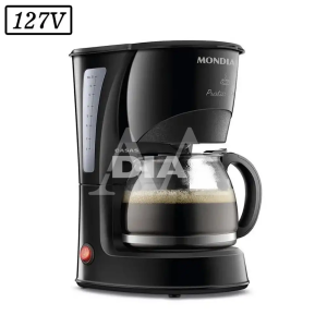 CAFETEIRA MONDIAL CN0120X 600W FILTRO 220V PRETO