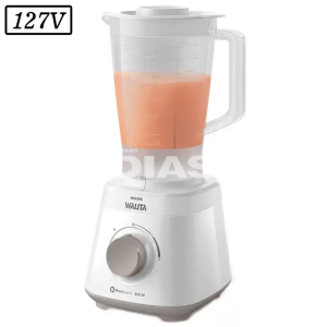 LIQUIDIFICADOR PHILIPS WALITA DAILY 550W 2 VEL 127V BRANCO