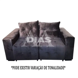 ESTOFADO BOMFLEX CROACIA RETRATIL CAFE VELUDO