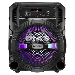 CAIXA DE SOM LENOXX AMPLIFICADORA CA80 WOOFER 8  120 WATS
