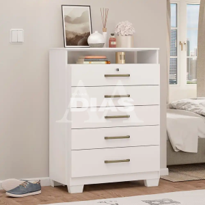 COMODA 5G DEMOBILE TRIUNFO C/PE BRANCO