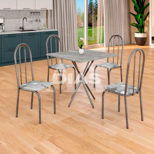 CJ MESA 4C MOVEIS TEIXEIRA UBATUBA QUADRADA 70X70 PARAOPEBA / MARTELAD