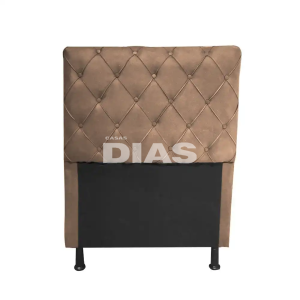 CABECEIRA DE SOLTEIRO LIFESPUMA CAPTONE BEGE