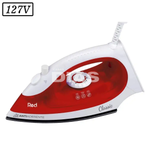 FERRO DE PASSAR RED MOBILE FP200 127V BRANCO/VERMELHO