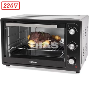 FORNO ELETRICO SUGGAR 50L 220V PRETO