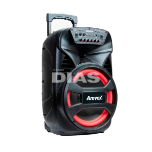 CAIXA DE SOM AMVOX AMPLIFICADORA ACA 480 VIPER II C/FM 480 WATS