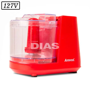 MINIPROCESSADOR AMVOX APR 1001 100W 127V VERMELHO