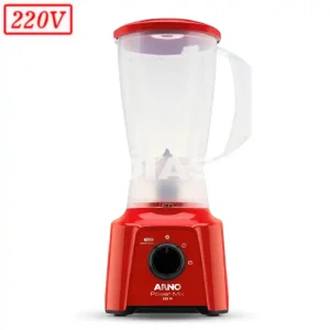 LIQUIDIFICADOR ARNO POWER MIX LQ11 550W 2 VEL 220V VERMELHO