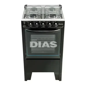 FOGAO 4B BRASLAR PISO FENIX PLUS AUTOMATICO BLACK