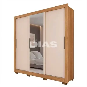 ROUPEIRO 3P CORRER 2G CAEMMUN SANTIAGO 1.9 C/ESPELHO/PES FREIJO/OFF WH