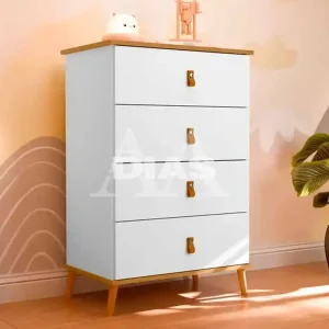 COMODA 4G JA JUJUBA BRANCO/NATURE