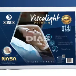 TRAVESSEIRO SONOS VISCOLIGHT PREMIUM 14CM