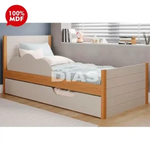 CAMA CIMOL BIBOX ELZA NATURE / OFF WHITE