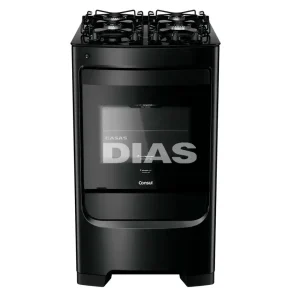 FOGAO 4B CONSUL CFO4VBE MESA VIDRO PRETO