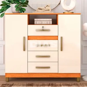 COMODA 4G 2P. ABRIR FELLICCI ANGRA CINAMOMO/OFF WHITE