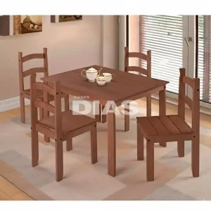 CJ MESA 4C FRANCINE NEUZA RETANGULAR 100X70 CHOCOLATE